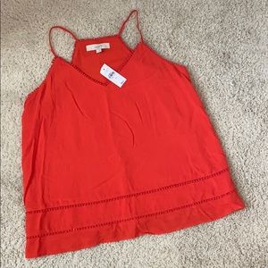 NWT Loft V neck tank